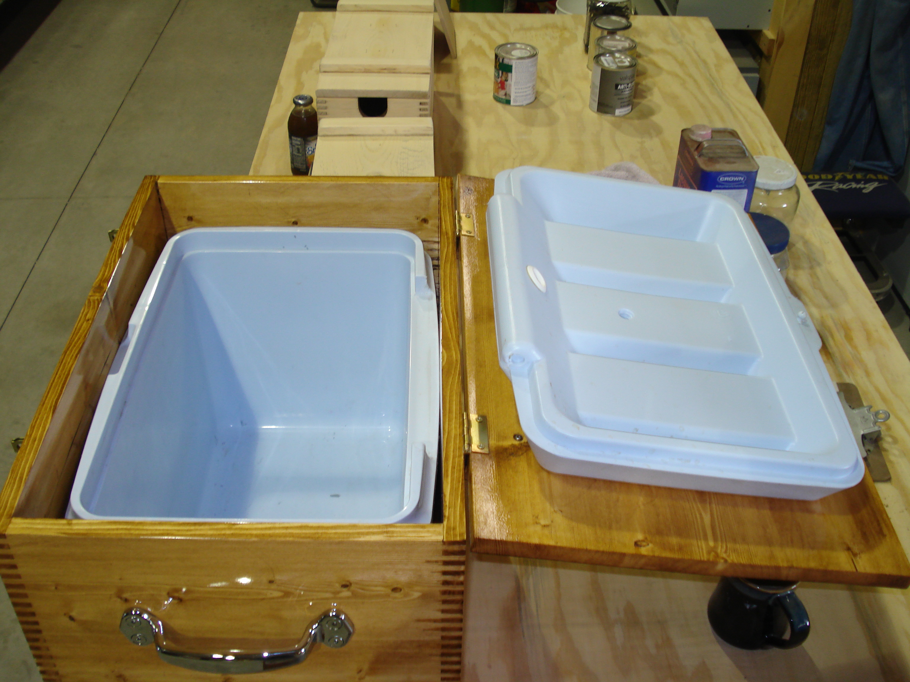 Wooden Ice Chest Cooler Plans